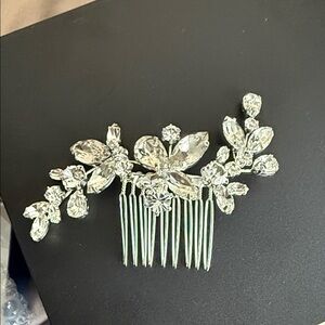 NWT Bridal Crystal Hair Comb